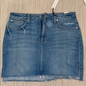 Lovers + Friends jean skirt